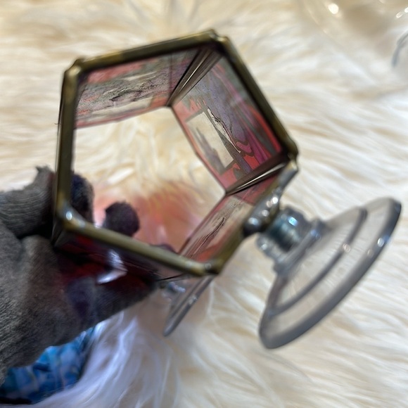 Window hummingbird feeder stained glass.   2 - Picture 10 of 15